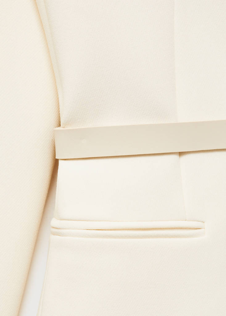 Blazer Structure Ceinture