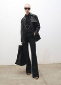Pantalon Costume Flare Ouvertures