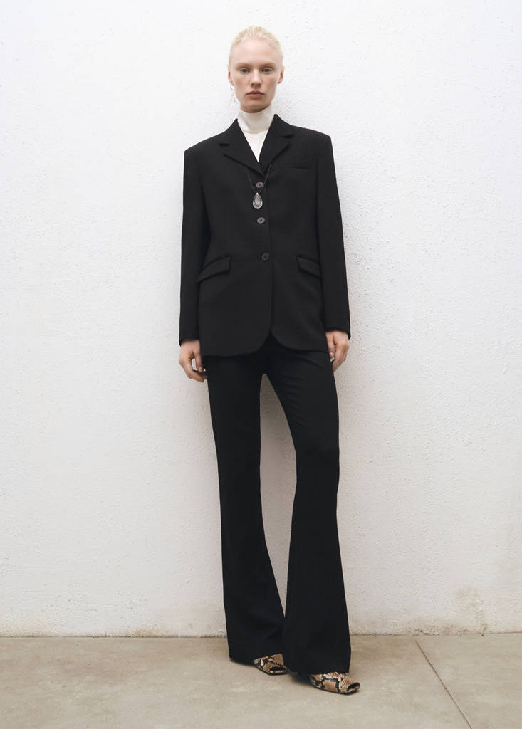 Pantalon Costume Flare Ouvertures