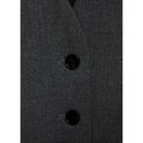 Suit Vest with Adjustable Belt - Gray