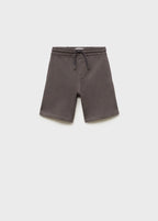 Francia8 Anthracite Grey Bermuda Shorts - Boy