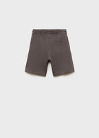 Francia8 Anthracite Grey Bermuda Shorts - Boy