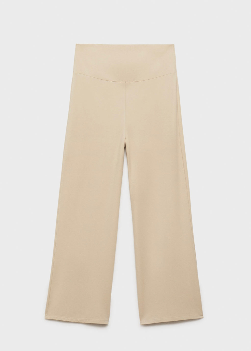 Pantalon Wide Leg Prémaman - Natural