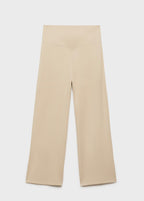 Pantalon Wide Leg Prémaman - Natural