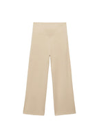 Pantalon Wide Leg Prémaman - Natural