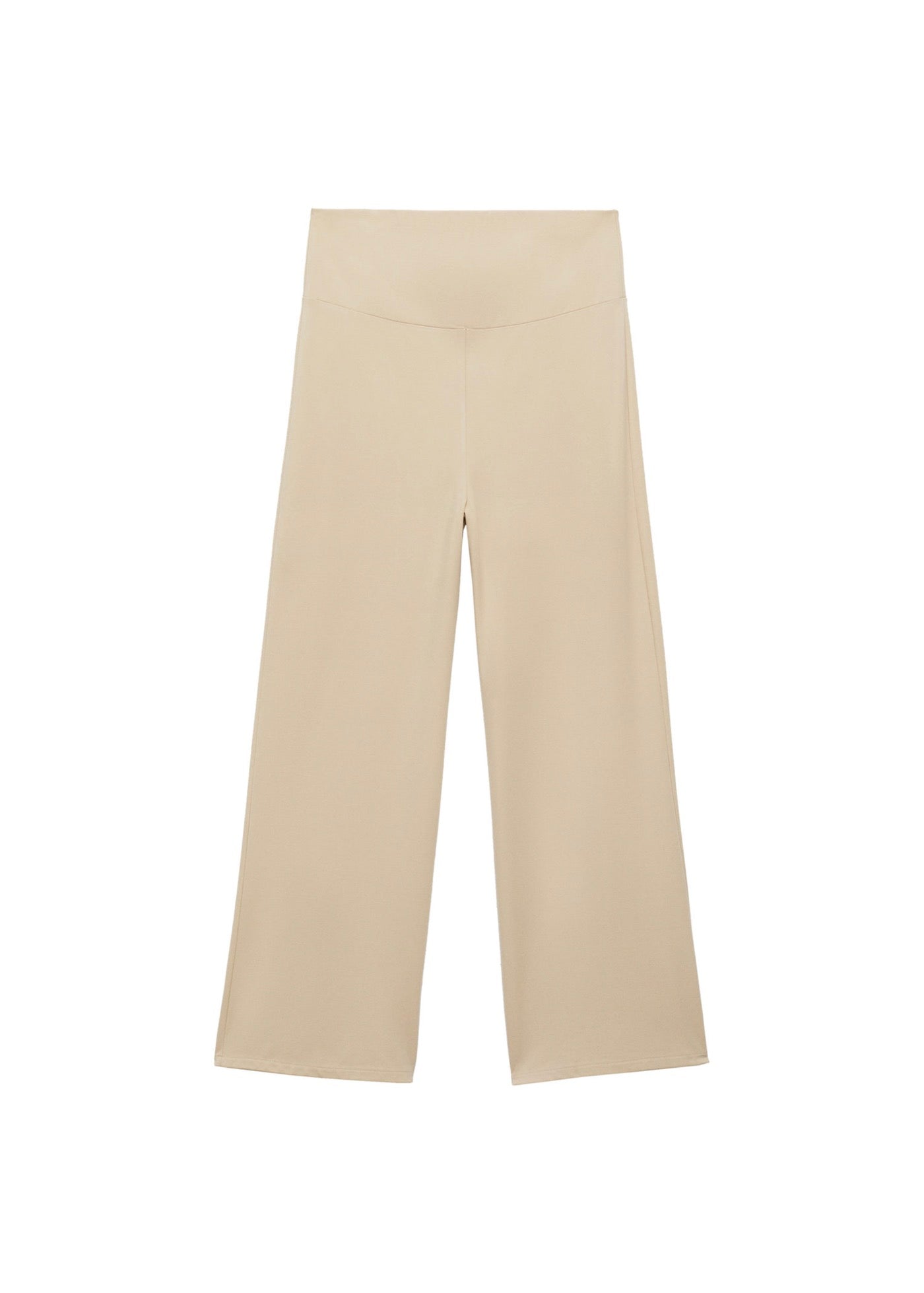 Pantalon Wide Leg Prémaman - Natural