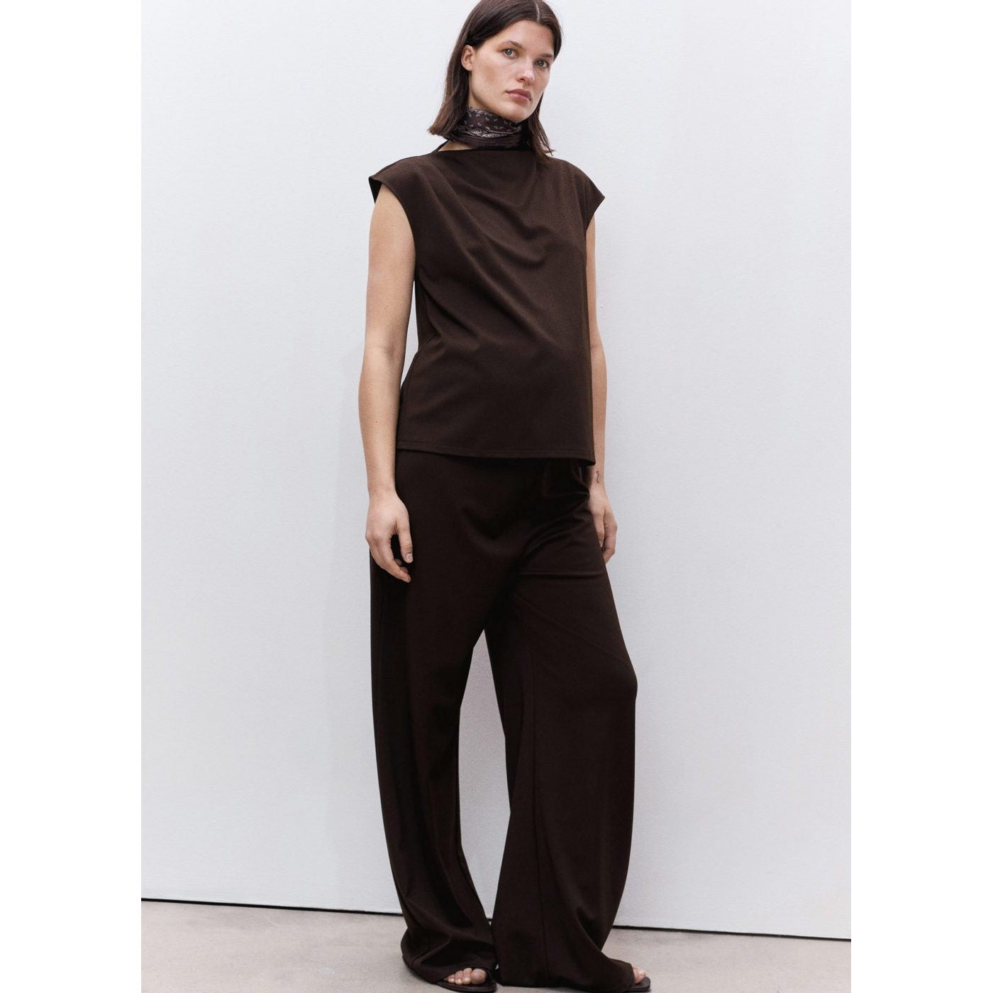 Pantalon Candelam - Chocolat