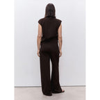 Prémaman Wide Leg Pants - Chocolate