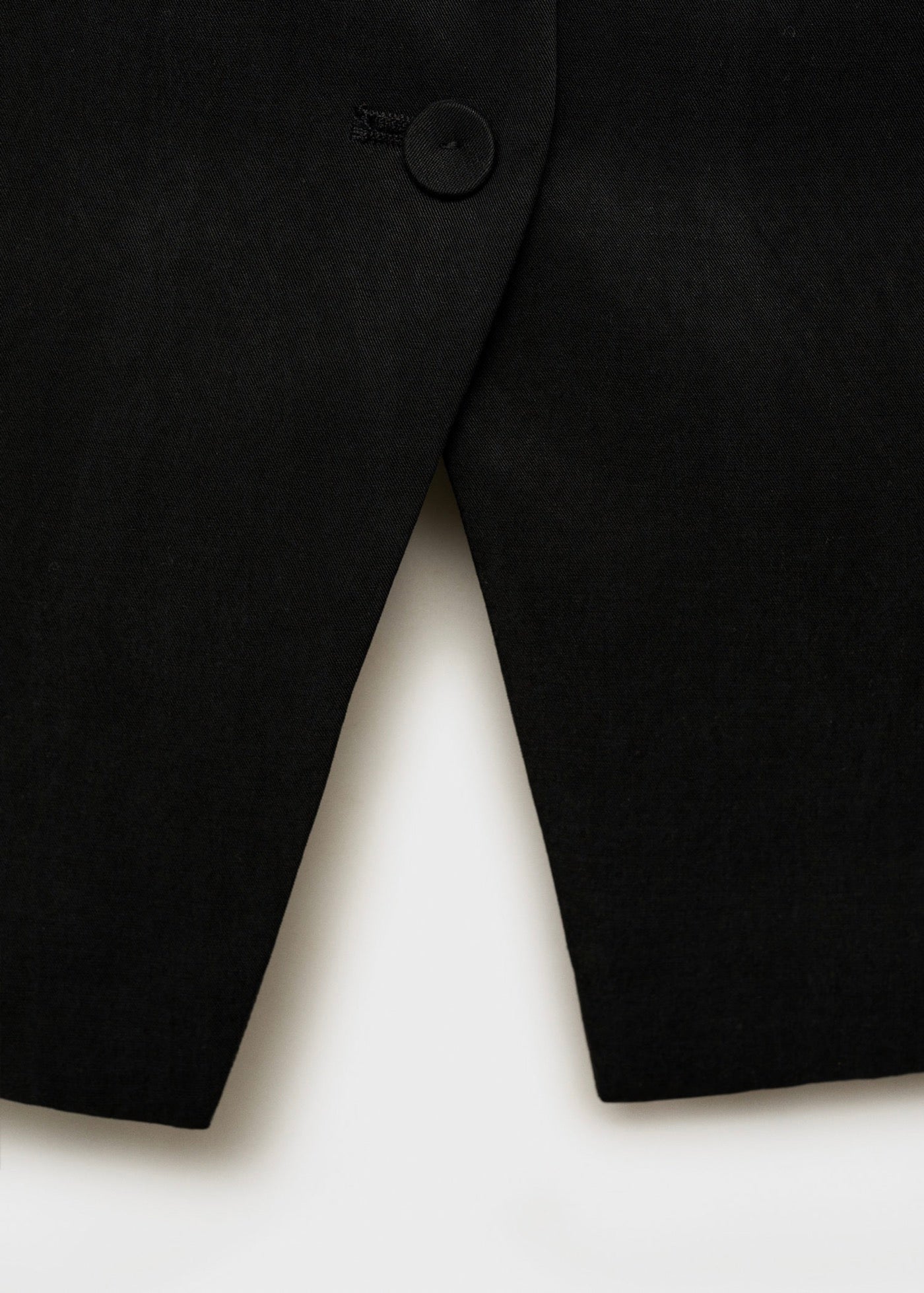 Gilet De Costume Droit En Lyocell