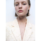 Manteau Floc - Off White
