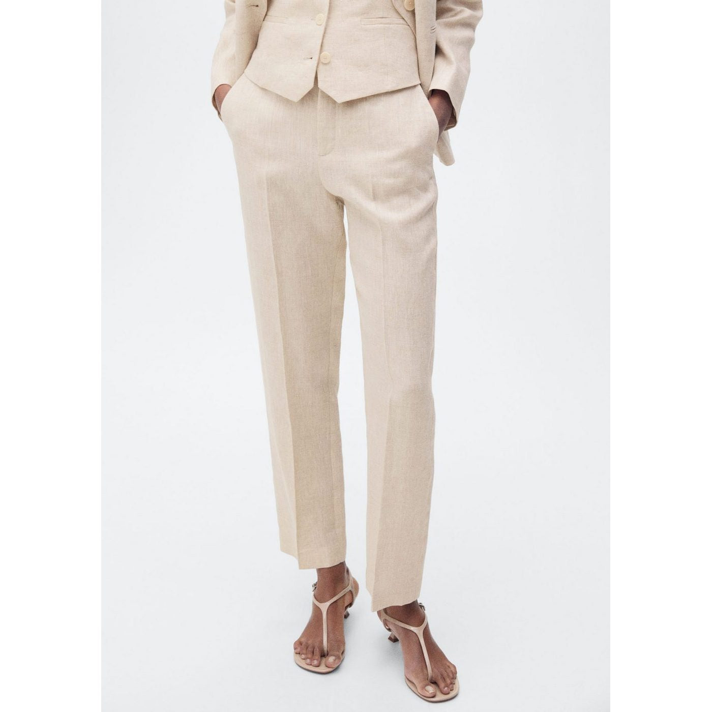 Trousers Boreli - Light/Pastel Grey