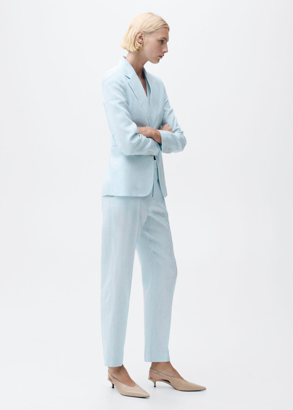 Pantalon De Costume Lin