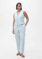 Pantalon De Costume Lin