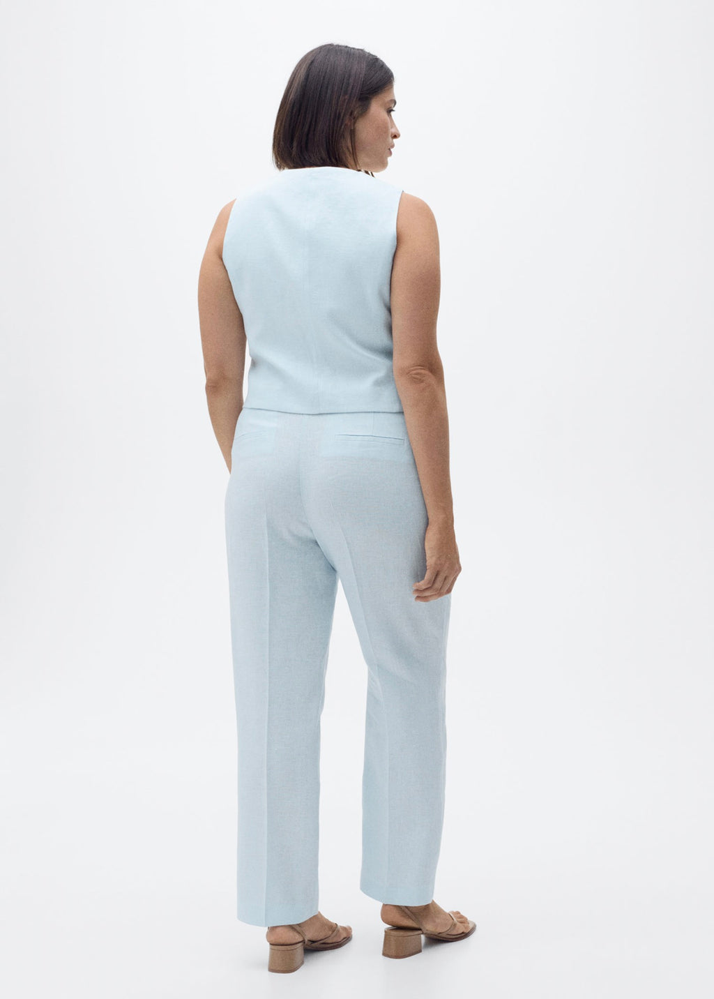 Pantalon De Costume Lin
