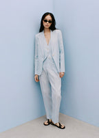 Pantalon De Costume Lin