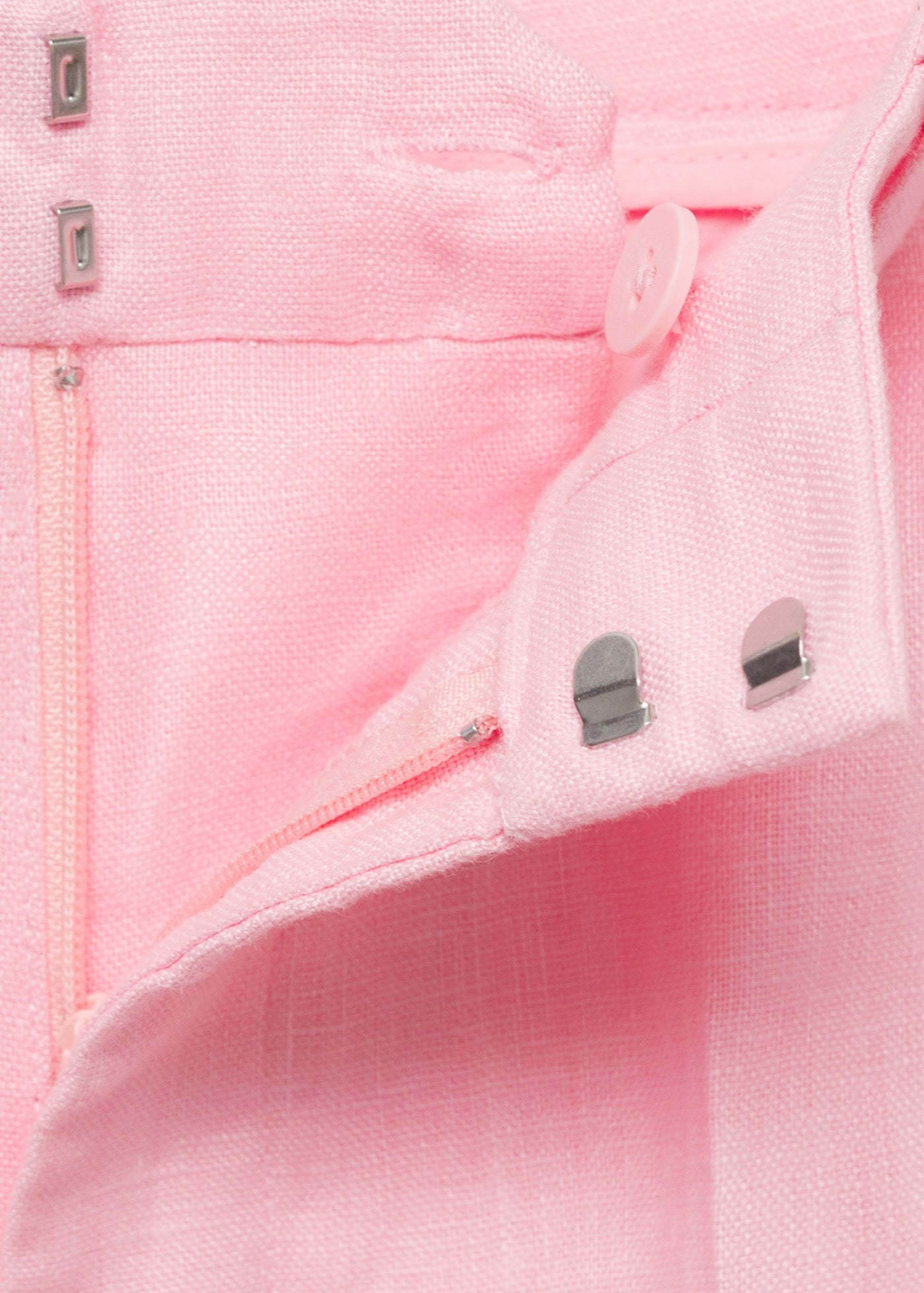 Pantalon De Costume Lin - Light Pink