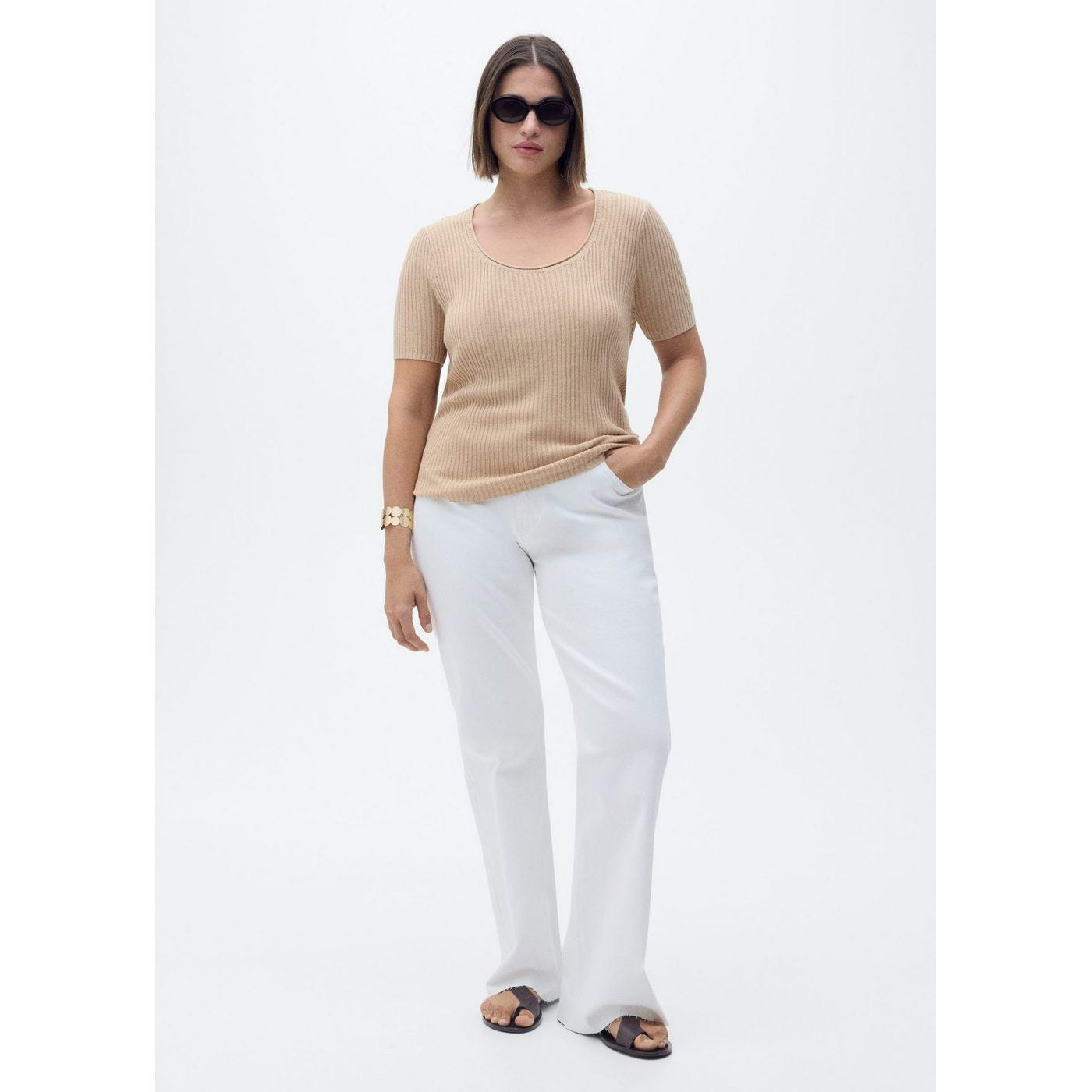 Pull Rosae - Brun Moyen