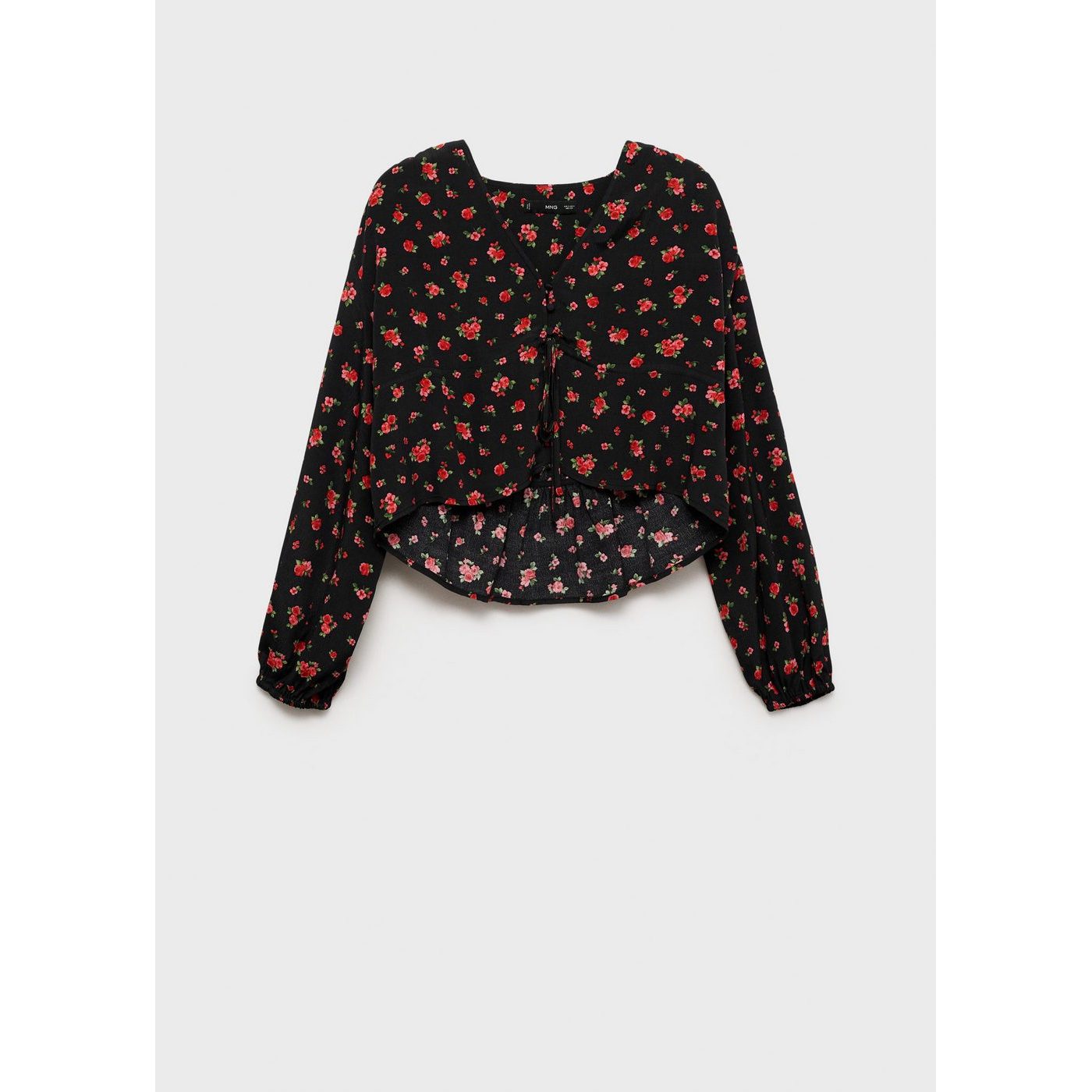 Blusa con gemas - Negro