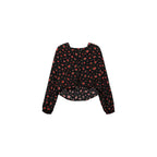 Blusa con gemas - Negro