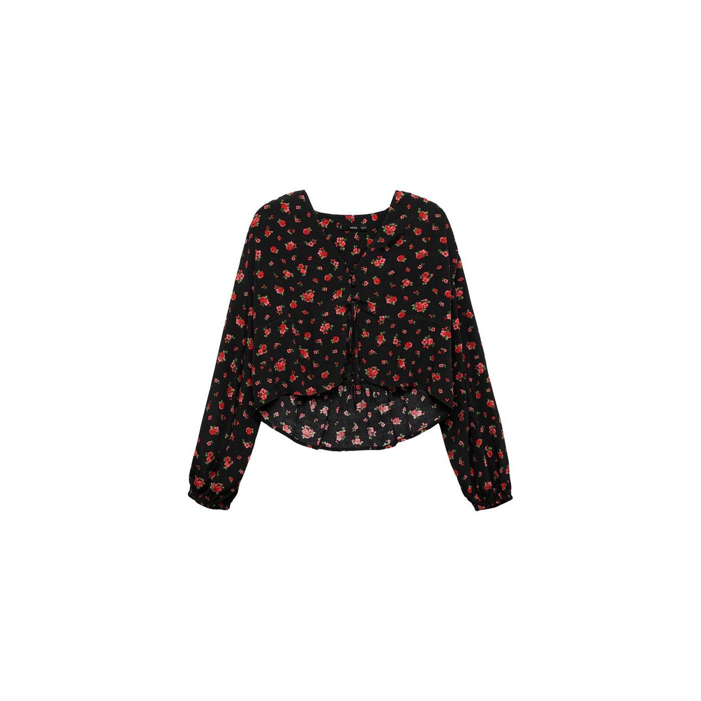 Blusa con gemas - Negro