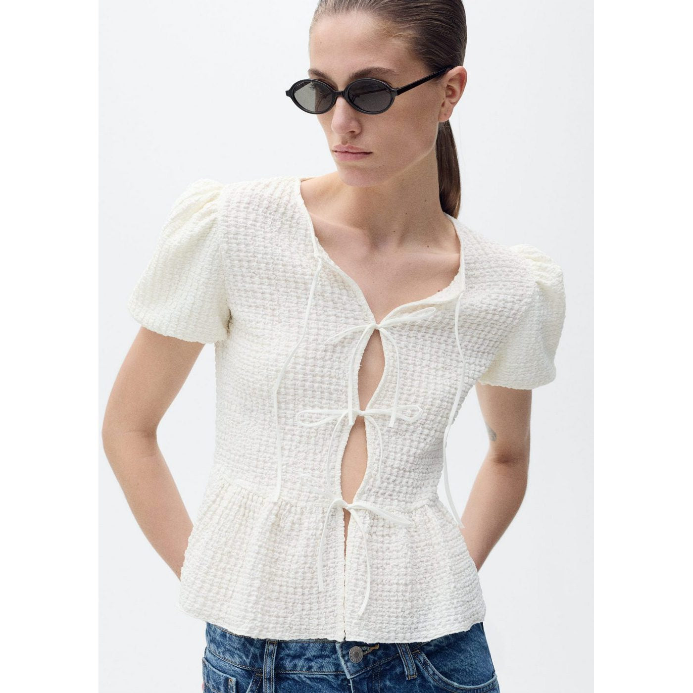 Blouse Benita - Brut