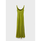 Robe Texturée Encolure Drapée