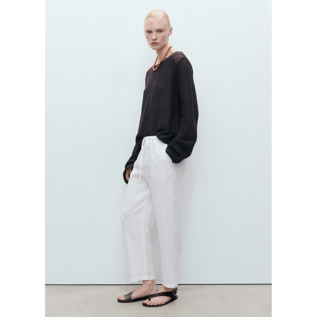 Pantalon Linen - Off White