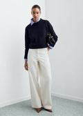 Pull-Over Maille Boutons Bijoux