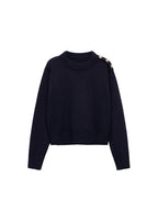 Pull-Over Maille Boutons Bijoux