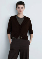 Cardigan Maille Col V