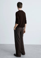 Cardigan Maille Col V