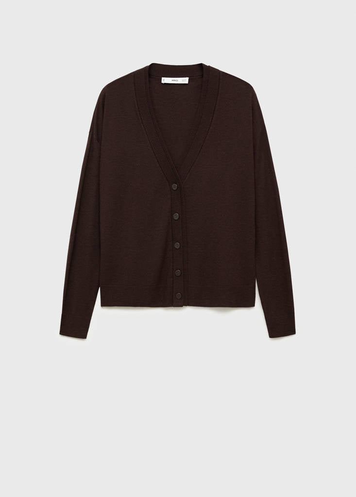 Cardigan Maille Col V