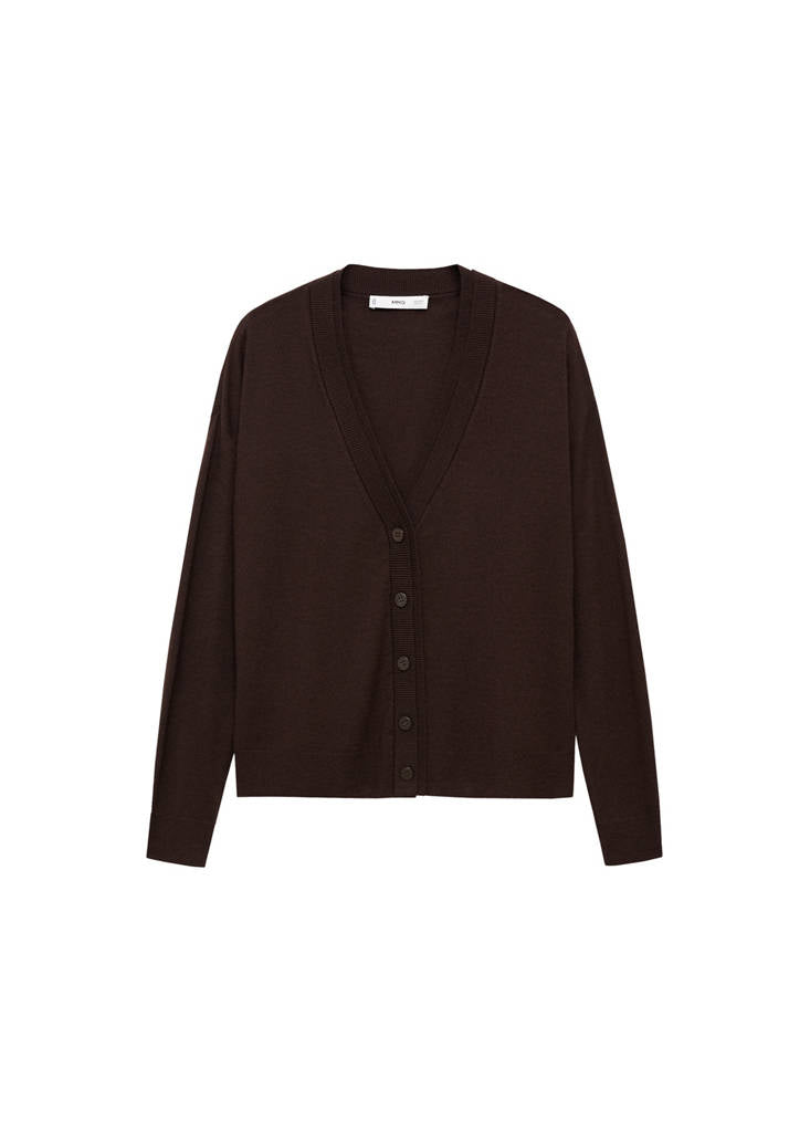Cardigan Maille Col V