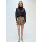 Cárdigan Punto Cuello V - Dark Heather Grey