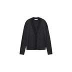 Cárdigan Punto Cuello V - Dark Heather Grey