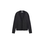 Cárdigan Punto Cuello V - Dark Heather Grey