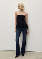 Fiona Flare Jeans, Regular Fit - Dark Blue