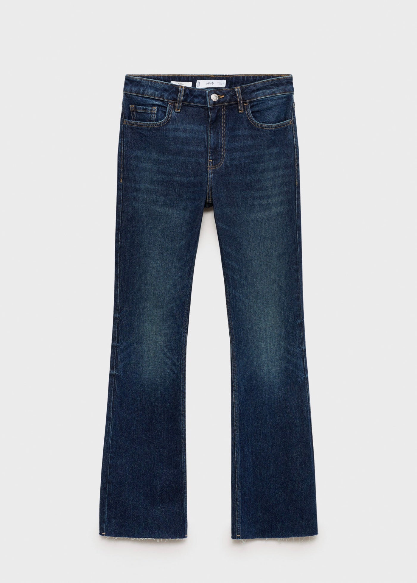 Fiona Flare Jeans, Regular Fit - Dark Blue