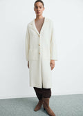 Manteau Maille Poches