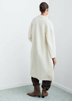 Manteau Maille Poches