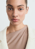 Manteau Maille Poches