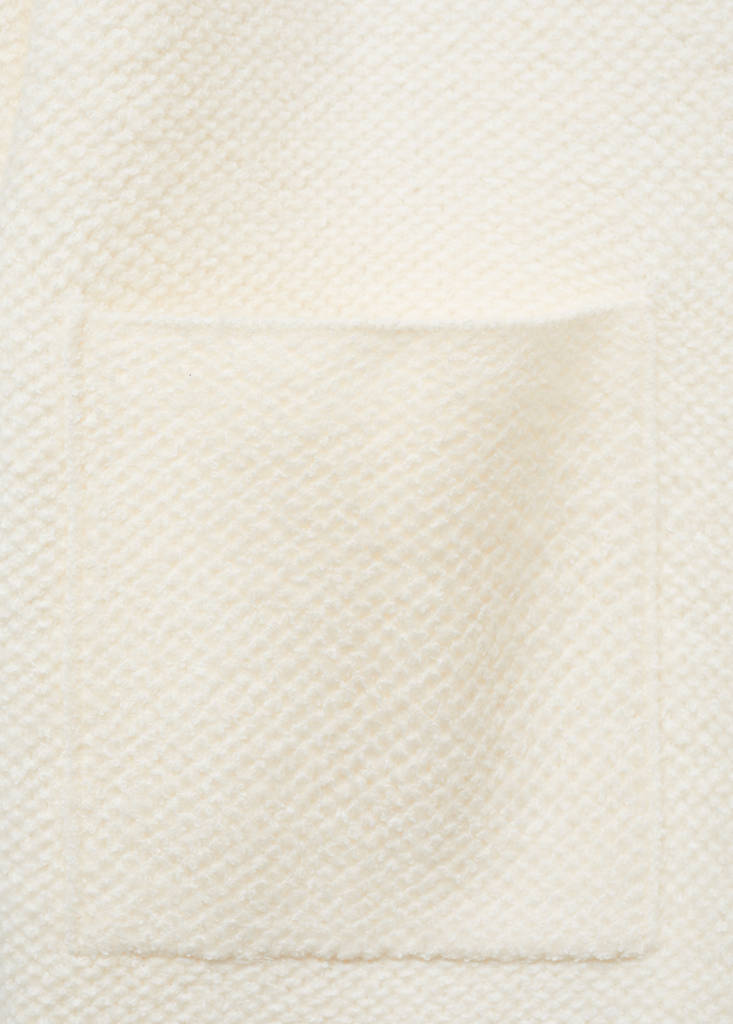 Manteau Maille Poches
