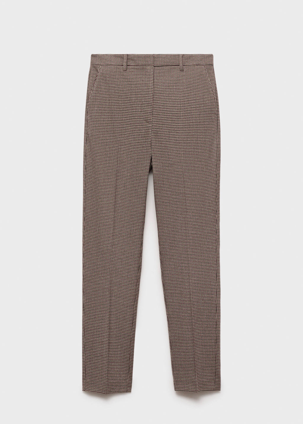 Pantalón Skinny Crop - Marron