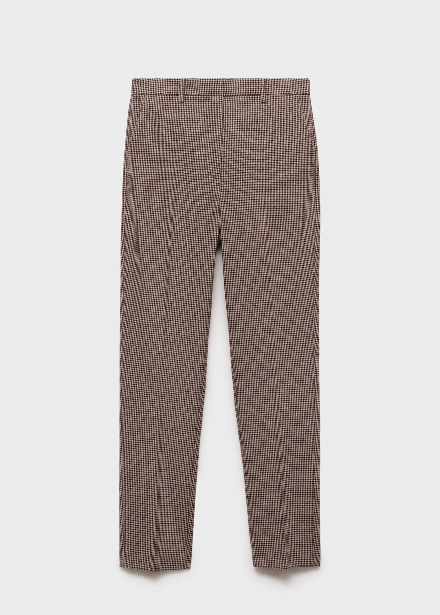 Pantalón Skinny Crop - Marron