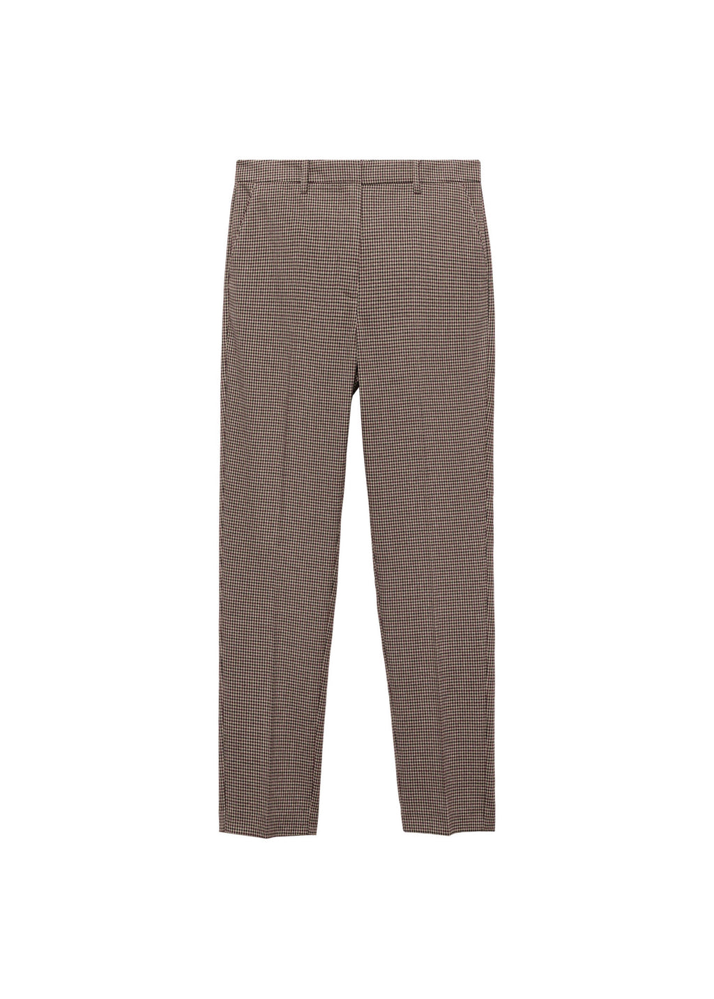 Pantalón Skinny Crop - Marron