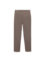 Pantalón Skinny Crop - Marron