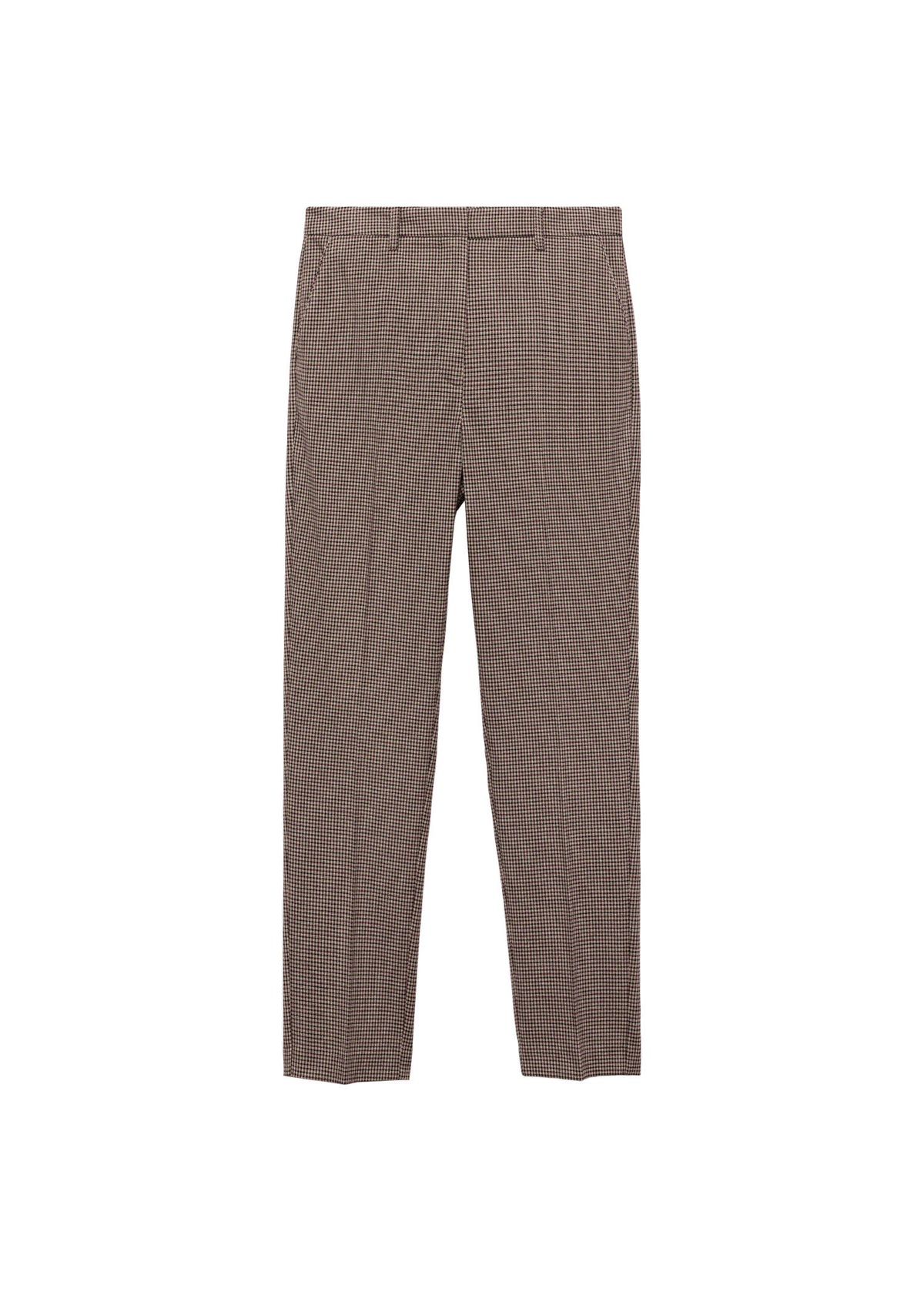Pantalón Skinny Crop - Marron