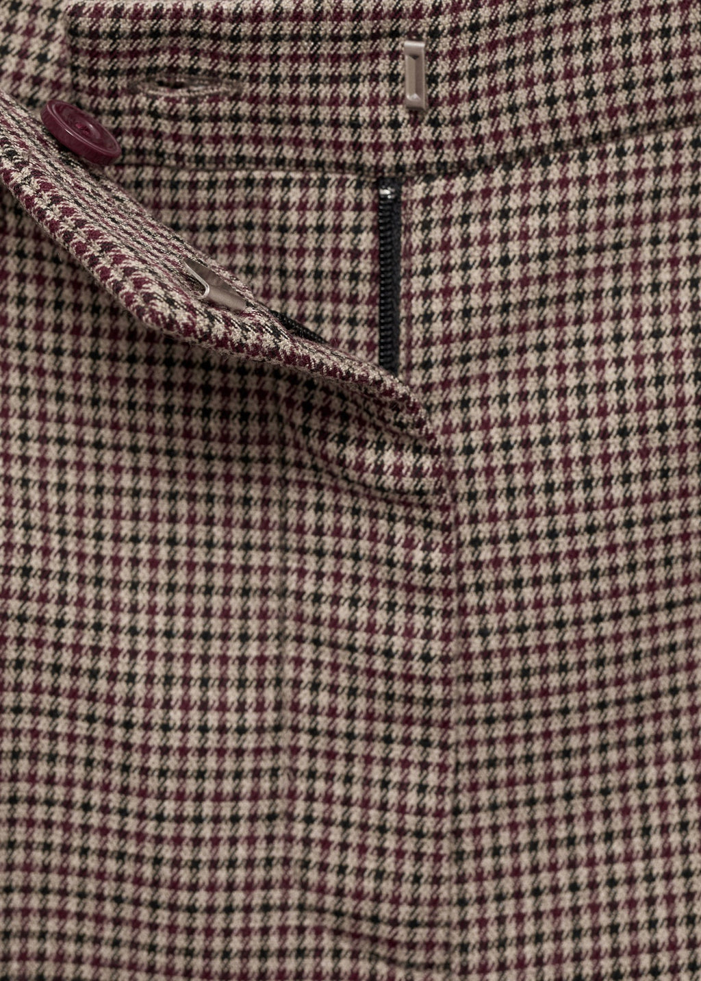 Pantalón Skinny Crop - Marron