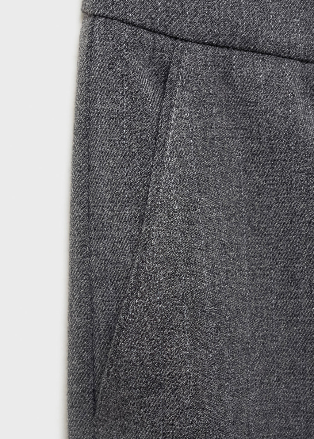 Pantalón Skinny Crop - Grey