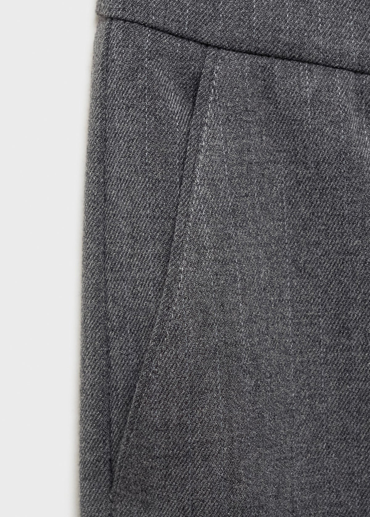 Pantalón Skinny Crop - Grey